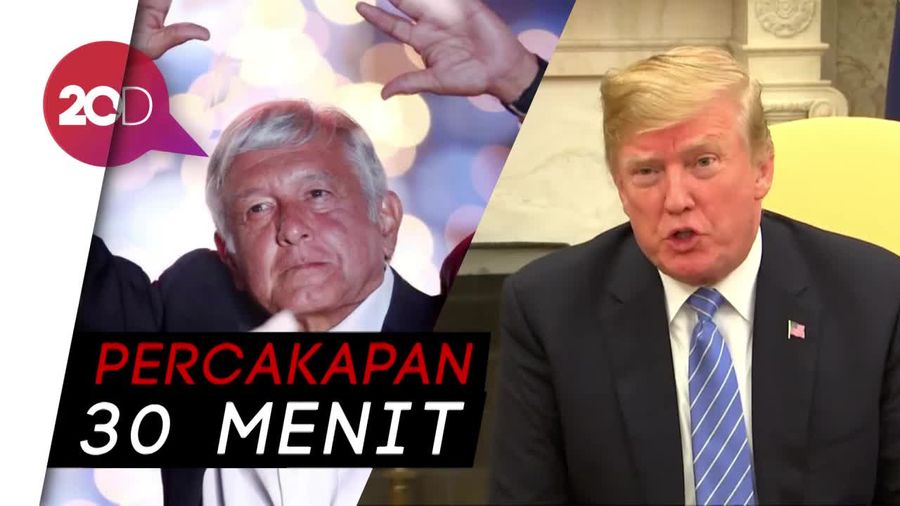 Imigrasi AS Buruk, Trump Minta Bantu Donald Trump-nya Meksiko