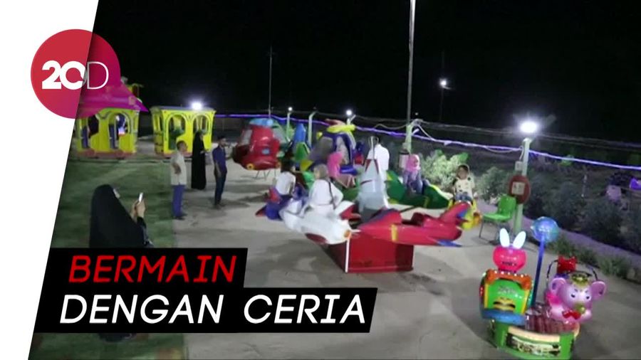 Taman Hiburan Murah Meriah untuk Anak Kurang Mampu di Irak