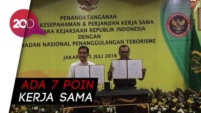 Kejagung dan BNPT Jalin Kerja Sama Berantas Terorisme!
