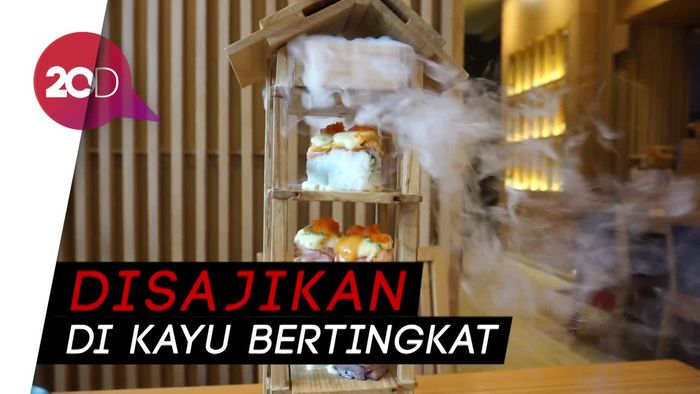 Menikmati Hidangan Unik Sushi Berasap