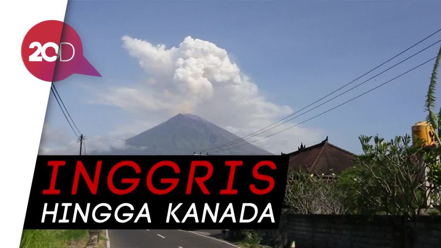 Imbauan Travel Advice Pasca Gunung Agung Erupsi