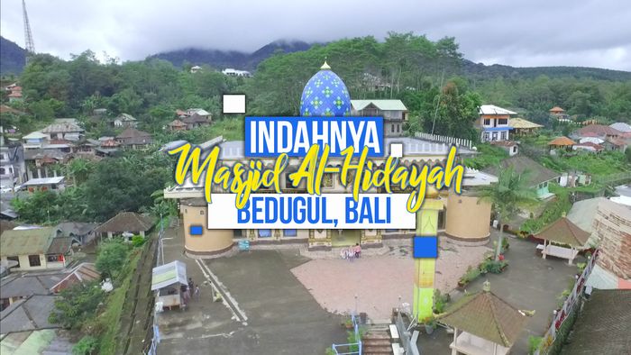 Megahnya Mesjid Al Hidayah Bedugul Bali