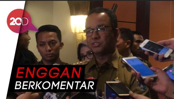Senyum Anies saat Ditanya Duet dengan AHY di Pilpres