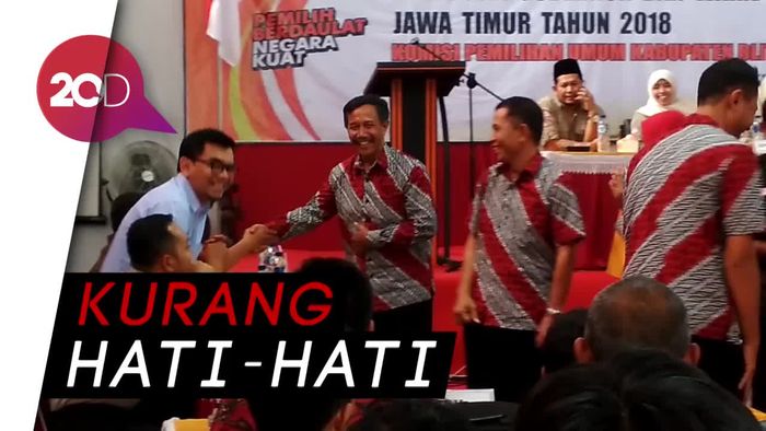 Petugas TPS 7 Blitar Minta Maaf Karena Salah Input