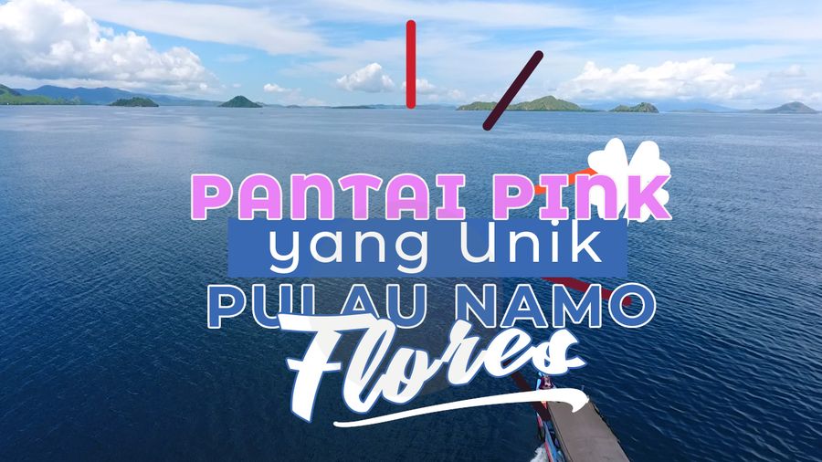 Wow, Ada Pantai Pink di Indonesia