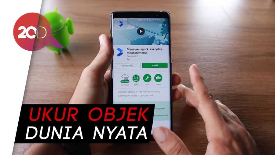 Google Rilis Aplikasi Pengukuran Berbasis AR