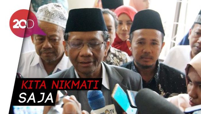 Jadi Kandidat Kuat Cawapres, Mahfud: Biar Tuhan yang Tentukan
