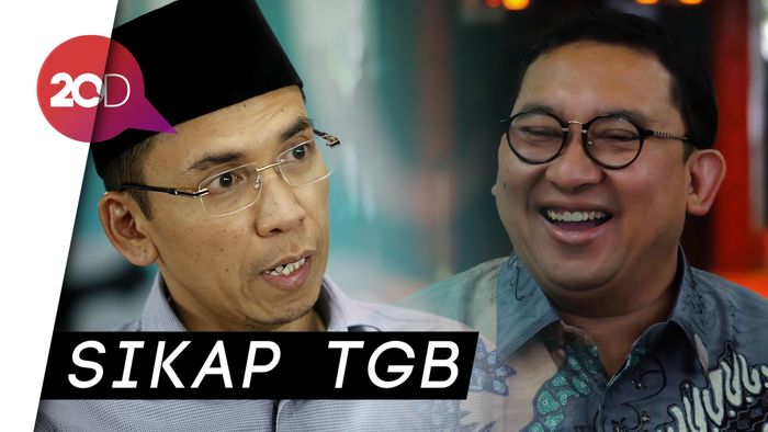 TGB Dukung Jokowi, Fadli Zon: Terserah
