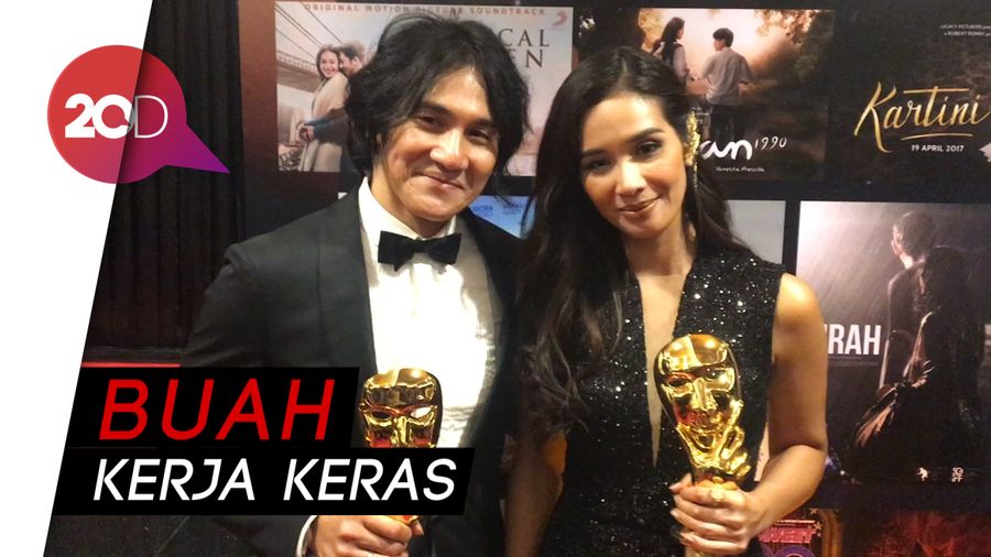 Vino G Bastian dan Marsha Timothy Senang Dapat Penghargaan IMAA 2018