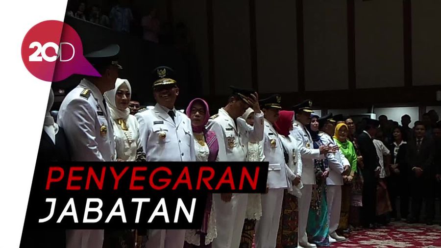 Anies Lantik Wali Kota dan Bupati Baru, Ada Nama Rustam Effendi