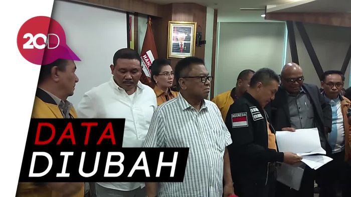 Hanura Kubu OSO Lapor KPU ke Bawaslu