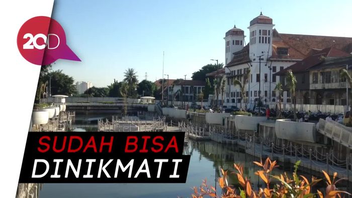 Jalur Pedestrian Kali Besar Resmi Dibuka