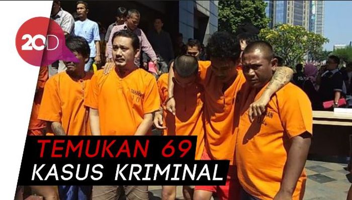 3 Hari Operasi, Polda Metro Jaya Ciduk 387 Orang