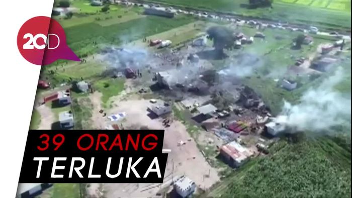 Pabrik Kembang Api di Meksiko Meledak, 19 Orang Tewas