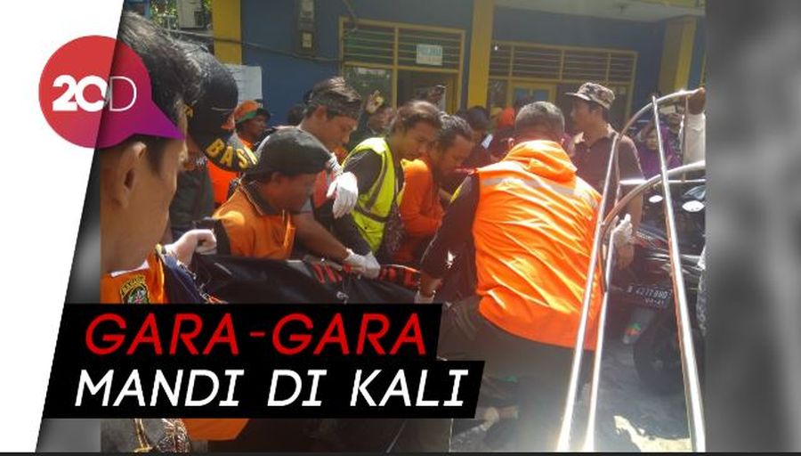 Aiman Ditemukan Tewas Tenggelam di Kali Glodok