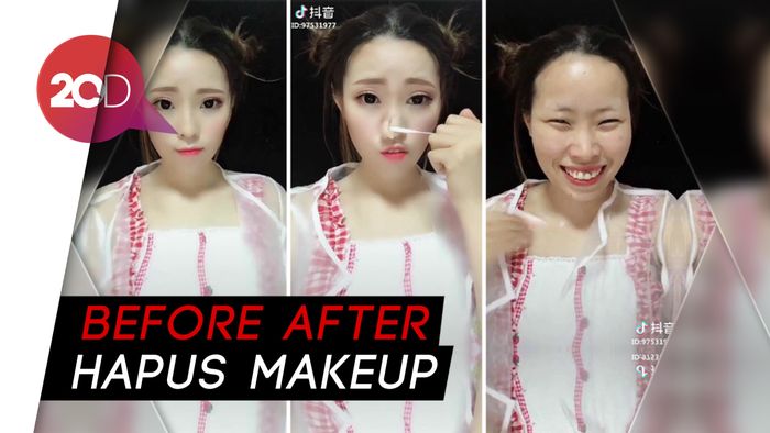 Bikin Pangling! Wanita-wanita Ini Ungkap Wajah Aslinya Usai Hapus Makeup