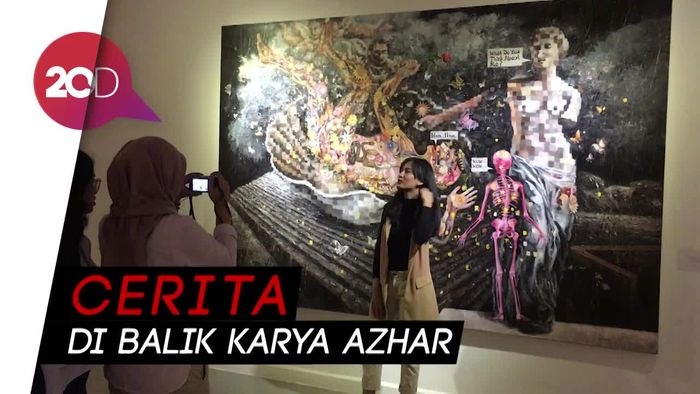 Pameran ‘From My Eyes’ Karya Azhar Horo Diserbu Milenial