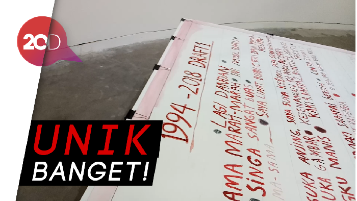 Kerennya Pameran Tunggal Grotesk Karya Natisa Jones 