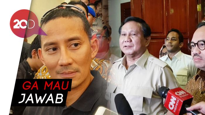 Masuk Radar Prabowo, Sandi Belum Mau Komentar