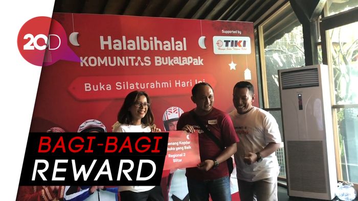 Para Pelapak Silaturahmi di Halalbihalal Bukalapak