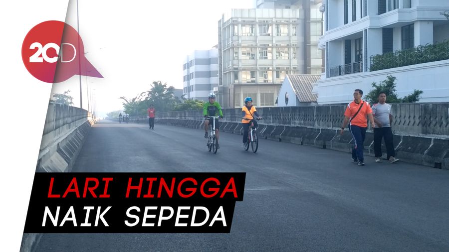 Yuk! Serunya Olahraga Minggu di Antasari Sky Sport