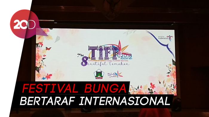 11 Negara Meriahkan Tomohon International Flower Festival 