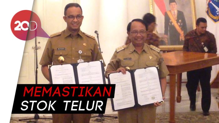 Butuh Telur Ayam, Jakarta Menandatangani MoU dengan Blitar