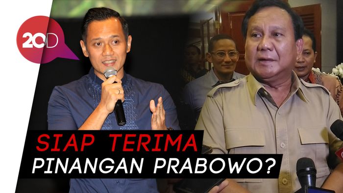 Demokrat: Prabowo Siap Berpasangan dengan AHY