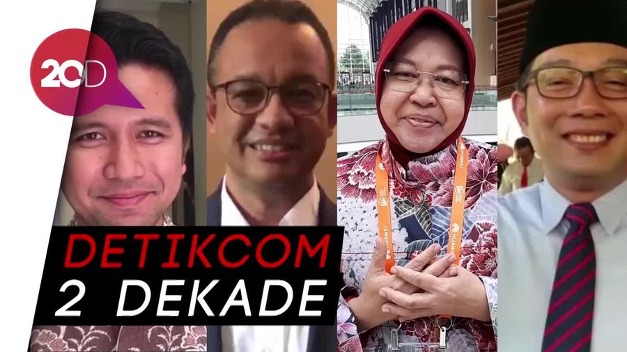 Untaian Doa dari Para Kepala Daerah di HUT ke-20 detikcom