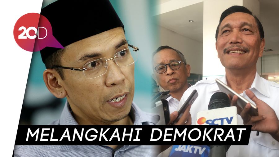 Terancam Sanksi PD, TGB Ke Luhut: Salahkah Dukung Jokowi? 