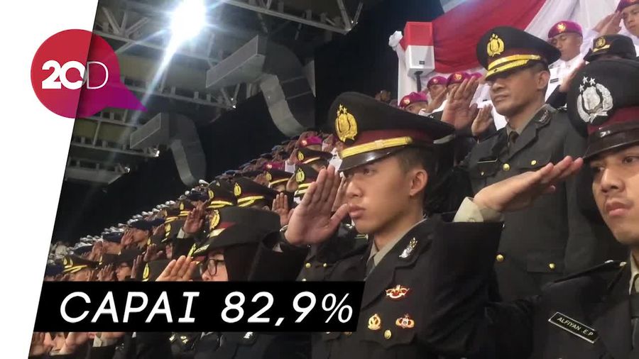 Depan Jokowi, Polri Klaim Sukses Tingkatan Kepercayaan Publik