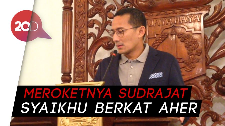 Aher Masuk Bursa Cawapres Prabowo, Sandi: Dia Ngerti Ekonomi