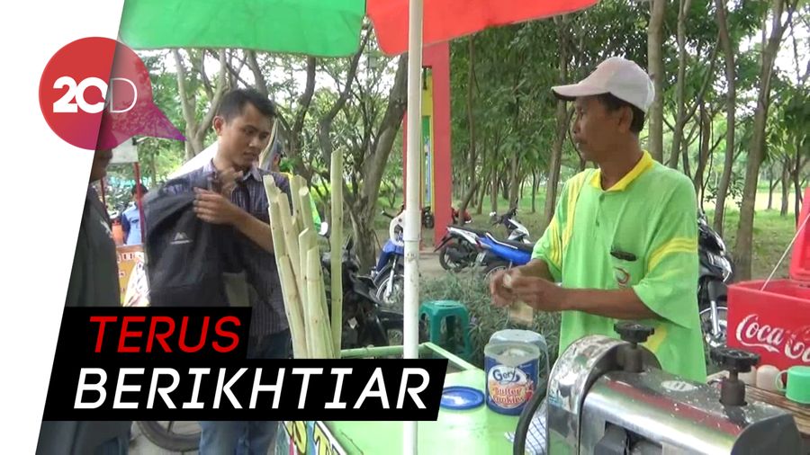 Alhamdulillah! Nabung 14 Tahun,  Pasutri Penjual Es Tebu Berangkat Haji