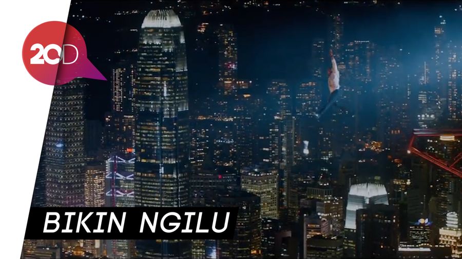 Dag-dig-dug Nonton Aksi Berani Skyscraper!