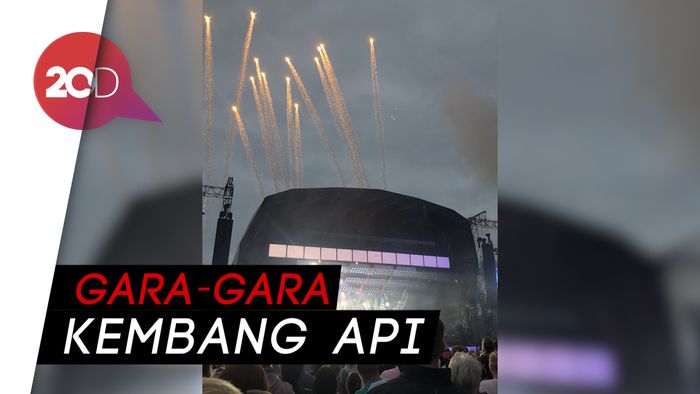 Konser di Glasgow, Panggung Bruno Mars Terbakar