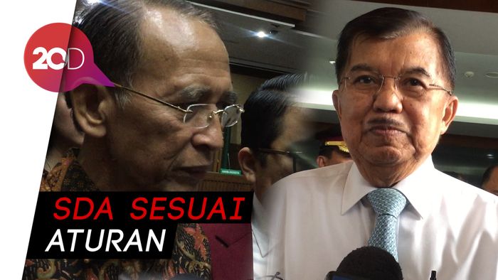 Saat JK Memberikan Pembelaan untuk Terpidana Suryadharma Ali