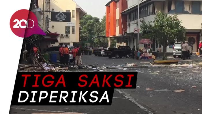 Ledakan di Kebayoran Baru Rusak 5 Ruko dan 1 Mobil
