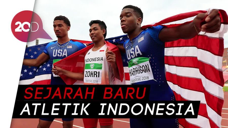 Top! Sprinter Indonesia Juara Dunia Atletik U-20