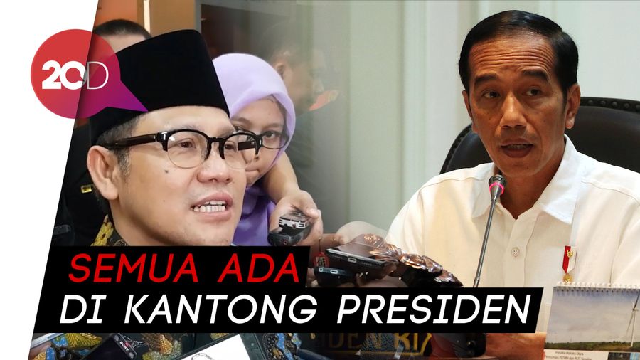 Cak Imin: Tak Ada yang Tahu Siapa Cawapres Jokowi, Tunggu Saja