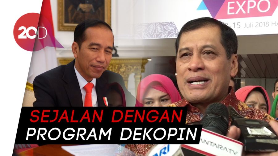 Nurdin Halid Ajak 26 Juta Insan Koperasi Dukung Jokowi