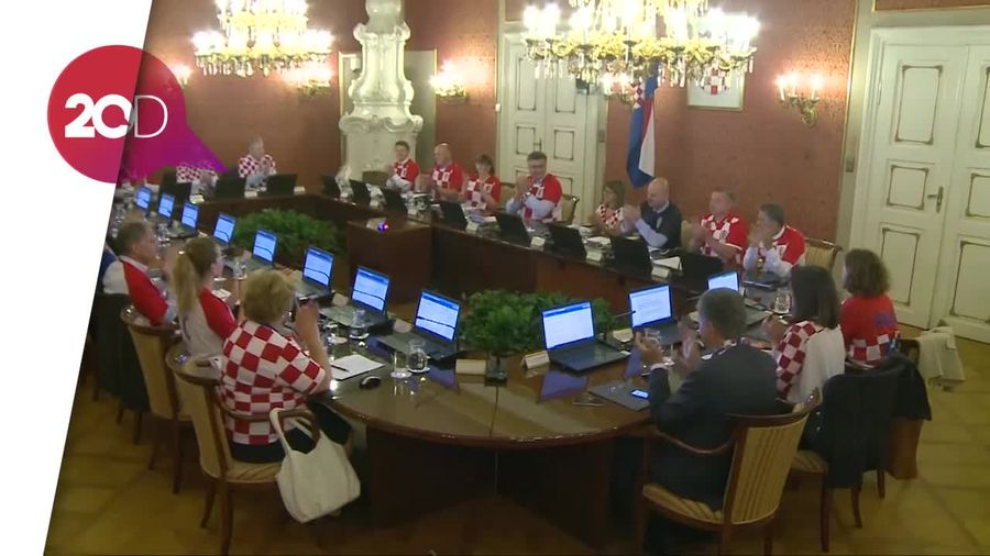 Kroasia ke Final, Begini Reaksi Pejabatnya