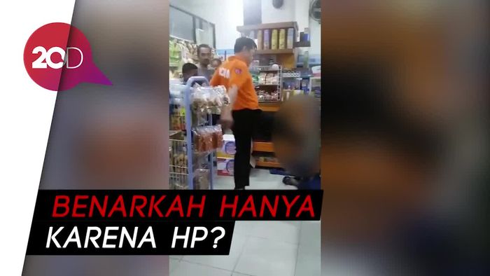 Fakta di Balik Video Polisi Tendang Ibu-ibu di Minimarket