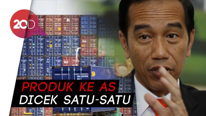 Ancaman Perang Dagang AS, Jokowi Siapkan Strategi
