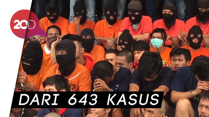 Polda Metro Jaya Tembak Mati 11 Pelaku Kejahatan