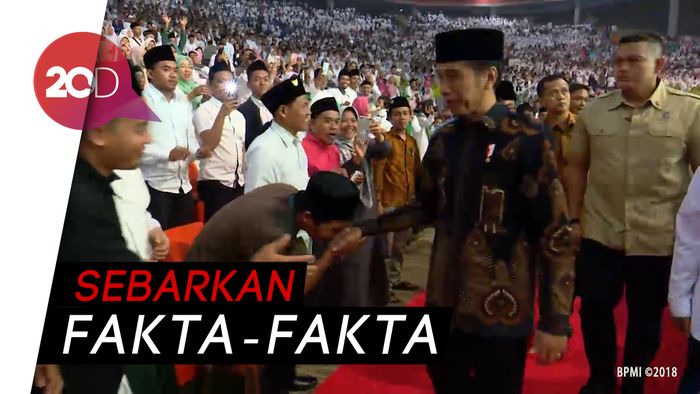 Temui Ulama Muda, Jokowi Ingatkan Bahaya Hoax di Pilpres 2019 