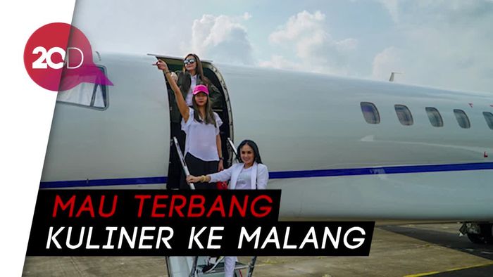 Mevvah! Demi Bakso Malang Maia Estianty dan Yuni Shara Nyewa Jet