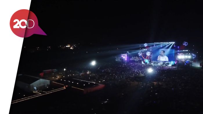 Antusiasme Luar Biasa Nobar Belgia Vs Inggris