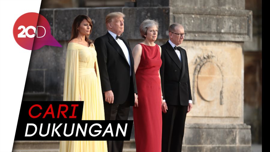 Trump Kampanyekan Anti-Nuklir ke PM Inggris 