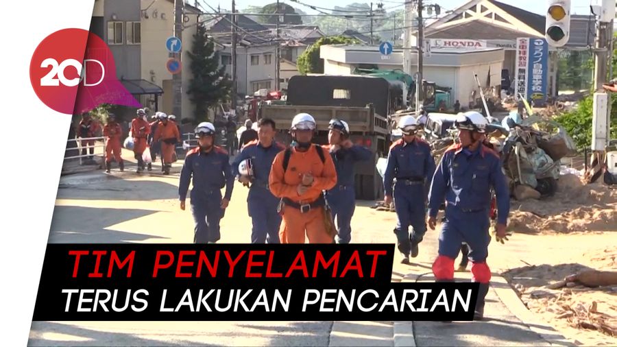 34 Orang Masih Dinyatakan Hilang Akibat Banjir di Jepang