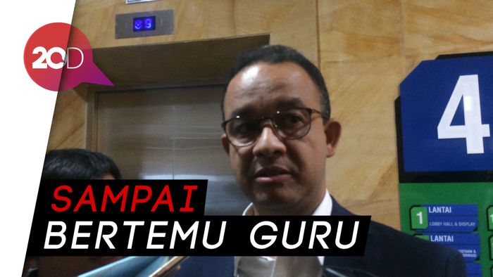 Anies Imbau Orang Tua Antarkan Anak ke Sekolah